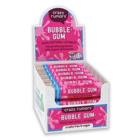 Naturalny balsam do ust Crazy Rumors – Bubble Gum - 10+2 GRATIS