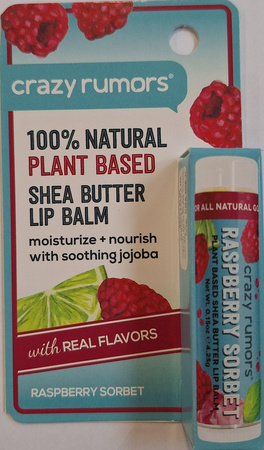 Naturalny balsam do ust Crazy Rumors - Raspberry Sorbet