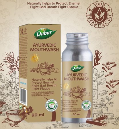 Ajurwedyjski Płyn do płukania ust Dabur 90ml