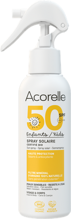 Acorelle Spray przeciwsłoneczny Kids SPF50 150g