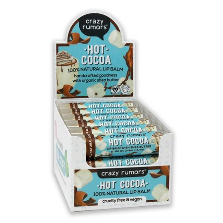 Naturalny balsam do ust Crazy Rumors – Hot Cocoa - 10+2 GRATIS