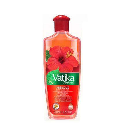 Rewitalizujący olejek do włosów Vatika - Hibiskus 200ml