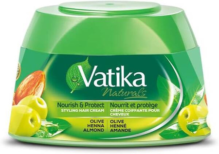 Vatika Krem do stylizacji włosów Oliwa-Migdał-Henna 210ml