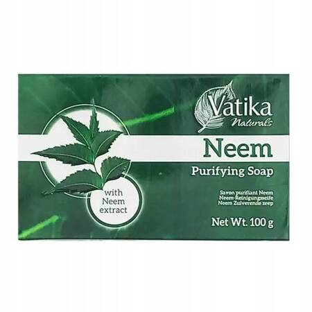 Dabur Mydło Vatika Neem - 100 g | Antybakteryjna ochrona skóry