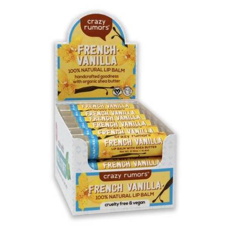 Naturalny balsam do ust Crazy Rumors – French Vanilla - 10+2 GRATIS