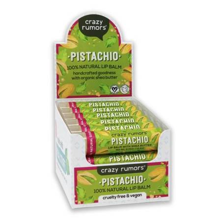 Naturalny balsam do ust Crazy Rumors – Pistachio - 10+2 GRATIS
