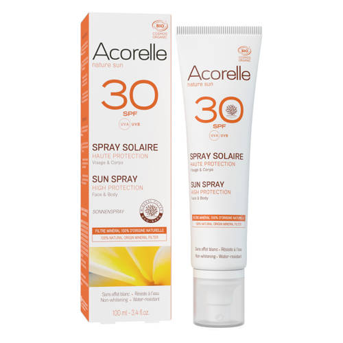 Naturalny spray przeciwsłoneczny BIO Acorelle – SPF30