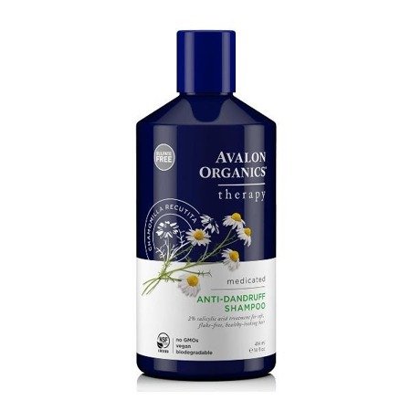 Przeciwłupieżowy szampon z kwasem salicylowym Avalon Organic