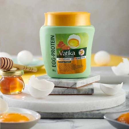 Vatika Naturals Egg Protein Hair Mask Multivitamin